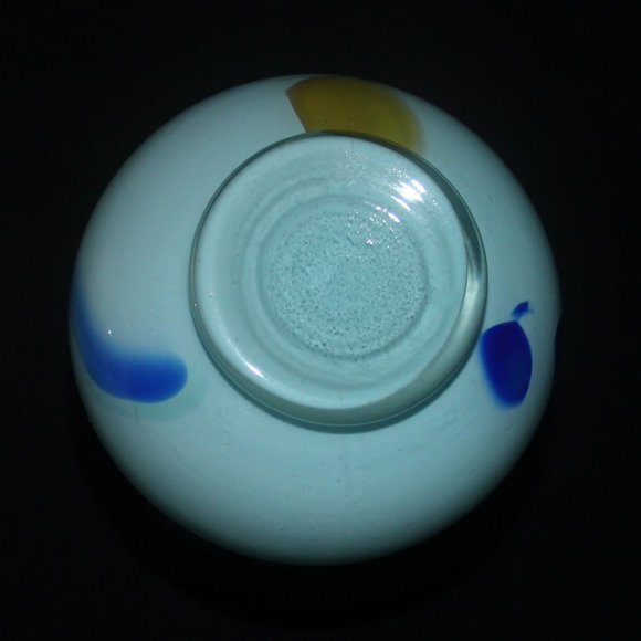 Pair of Art Glass Vases | Murano Inspired MCM Vintage Vases - Picture 11 of 11